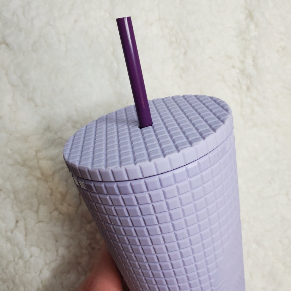 Starbucks Lilac Matte Grid Tumbler Valentine's Day - Picture 6 of 10
